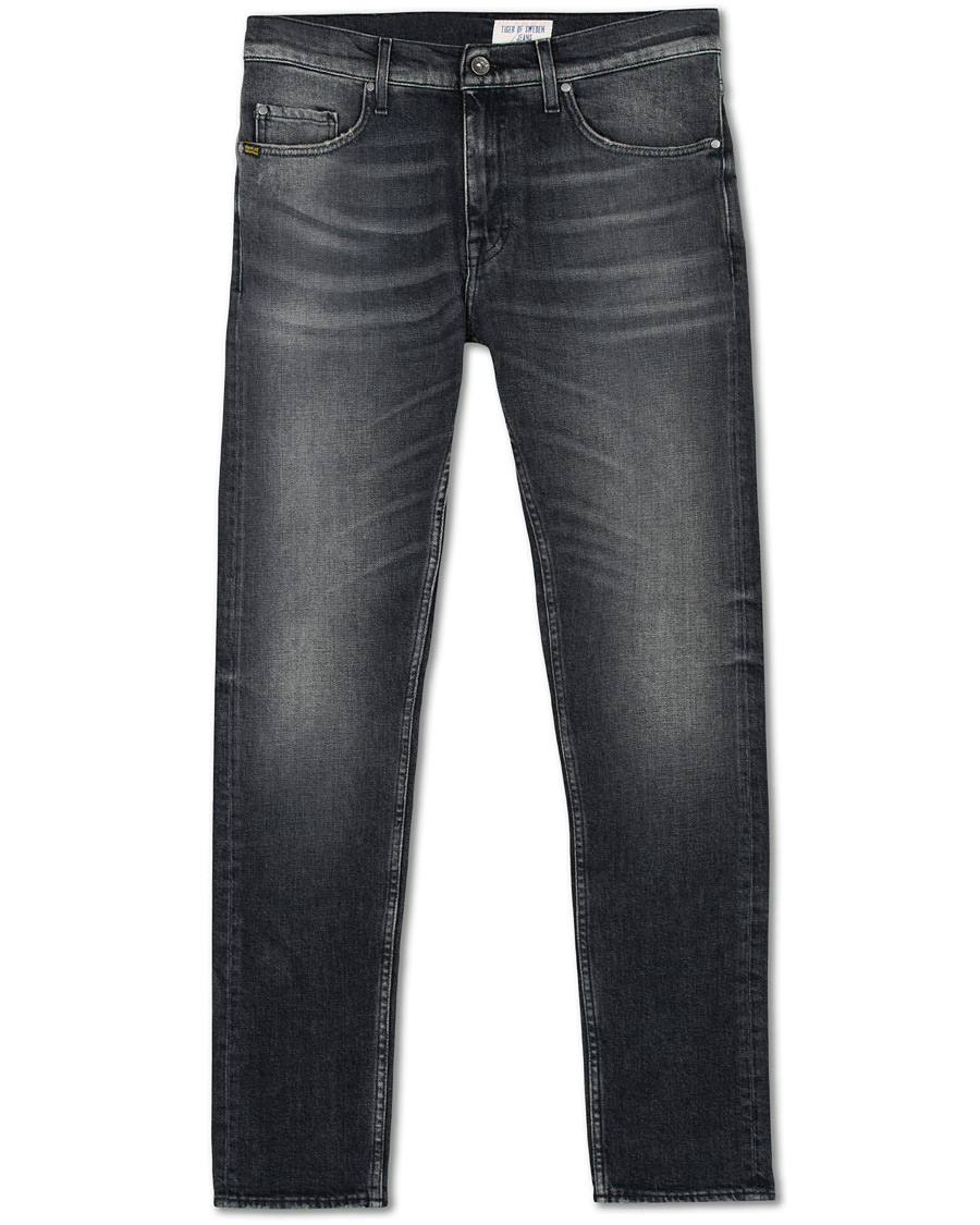 Herren | Jeans | Tiger of Sweden Jeans | Pistolero Nigther Stretch Jeans Black Washed