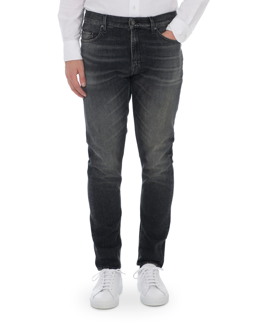 Herren | Jeans | Tiger of Sweden Jeans | Pistolero Nigther Stretch Jeans Black Washed