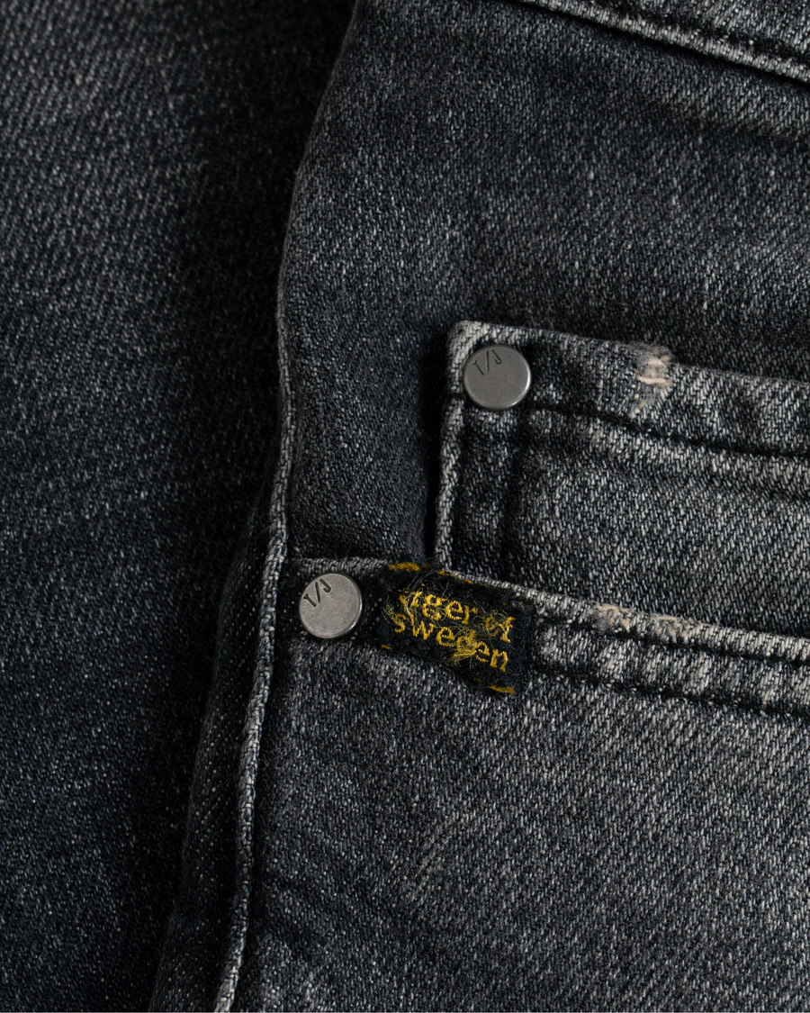 Herren | Jeans | Tiger of Sweden Jeans | Pistolero Nigther Stretch Jeans Black Washed