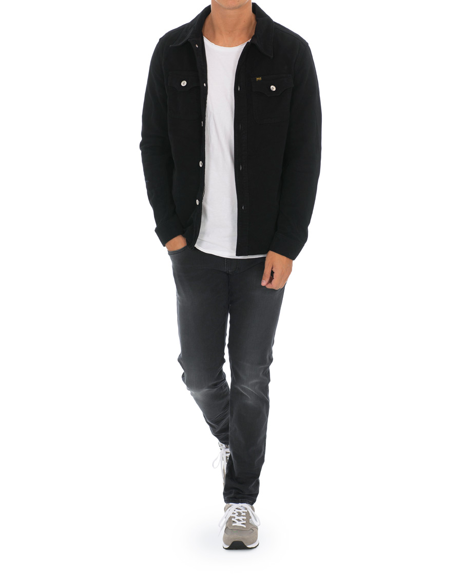Herren | Jacken | Tiger of Sweden Jeans | Get Moleskin Denim Jacket Black