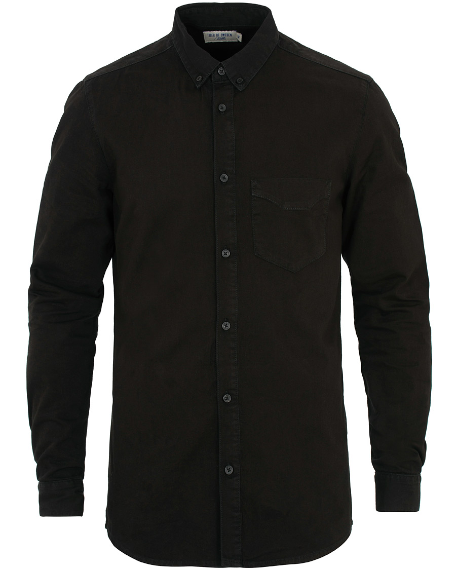 Herren | Hemden | Tiger of Sweden Jeans | Rit Denim Shirt Black