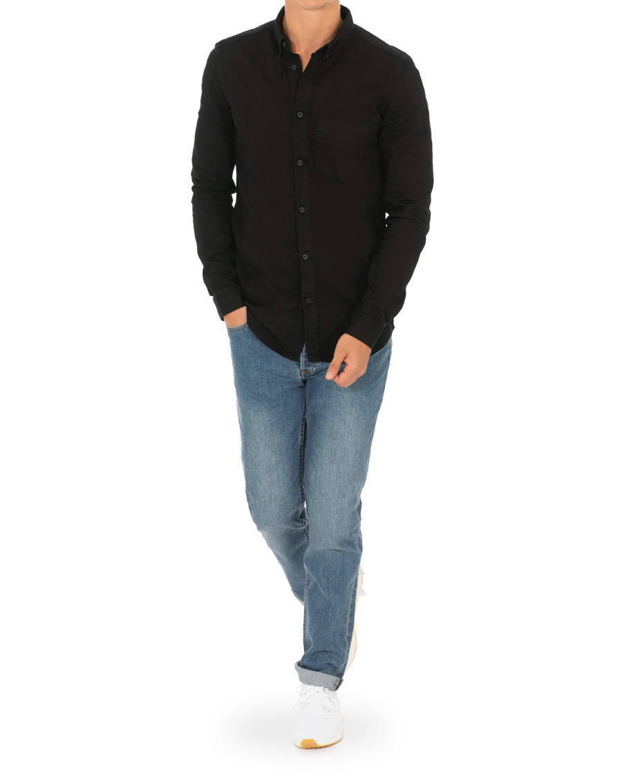 Herren | Hemden | Tiger of Sweden Jeans | Rit Denim Shirt Black