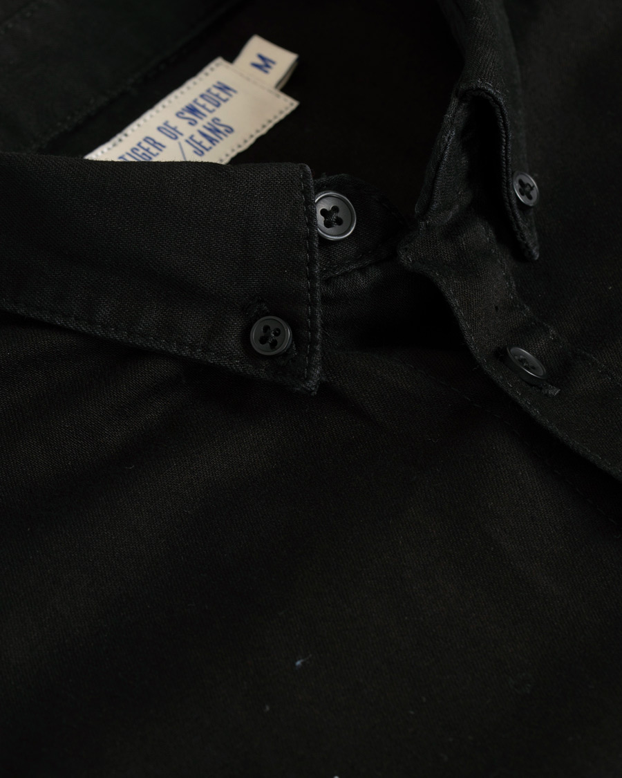 Herren | Hemden | Tiger of Sweden Jeans | Rit Denim Shirt Black