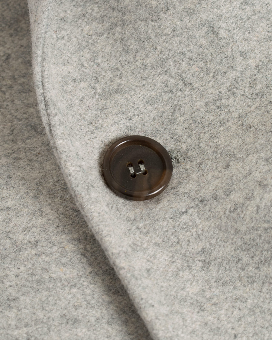 Herren | Jacken | Tiger of Sweden | Seder Peak Lapel Wool/Cashmere Coat Light Grey Melange