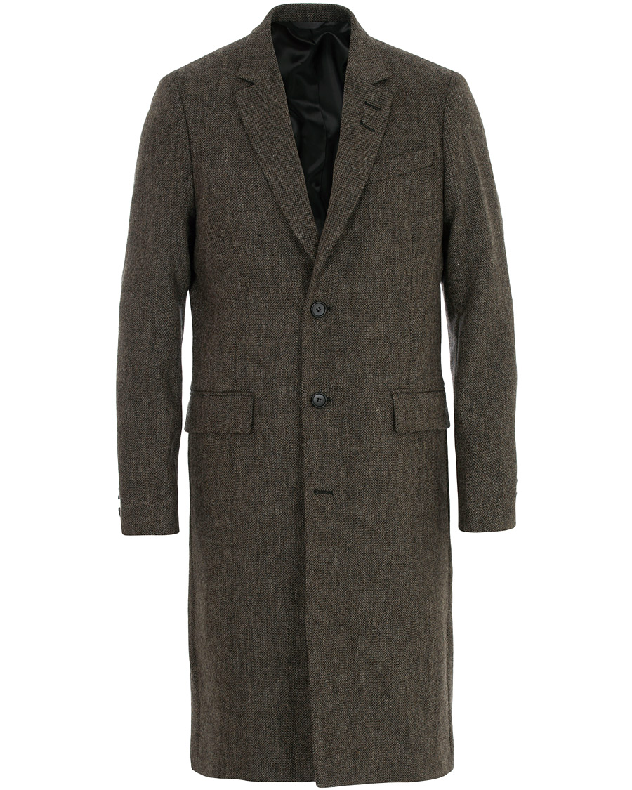 Herren | Jacken | Tiger of Sweden | Coltmar Structured Wool Coat Brown