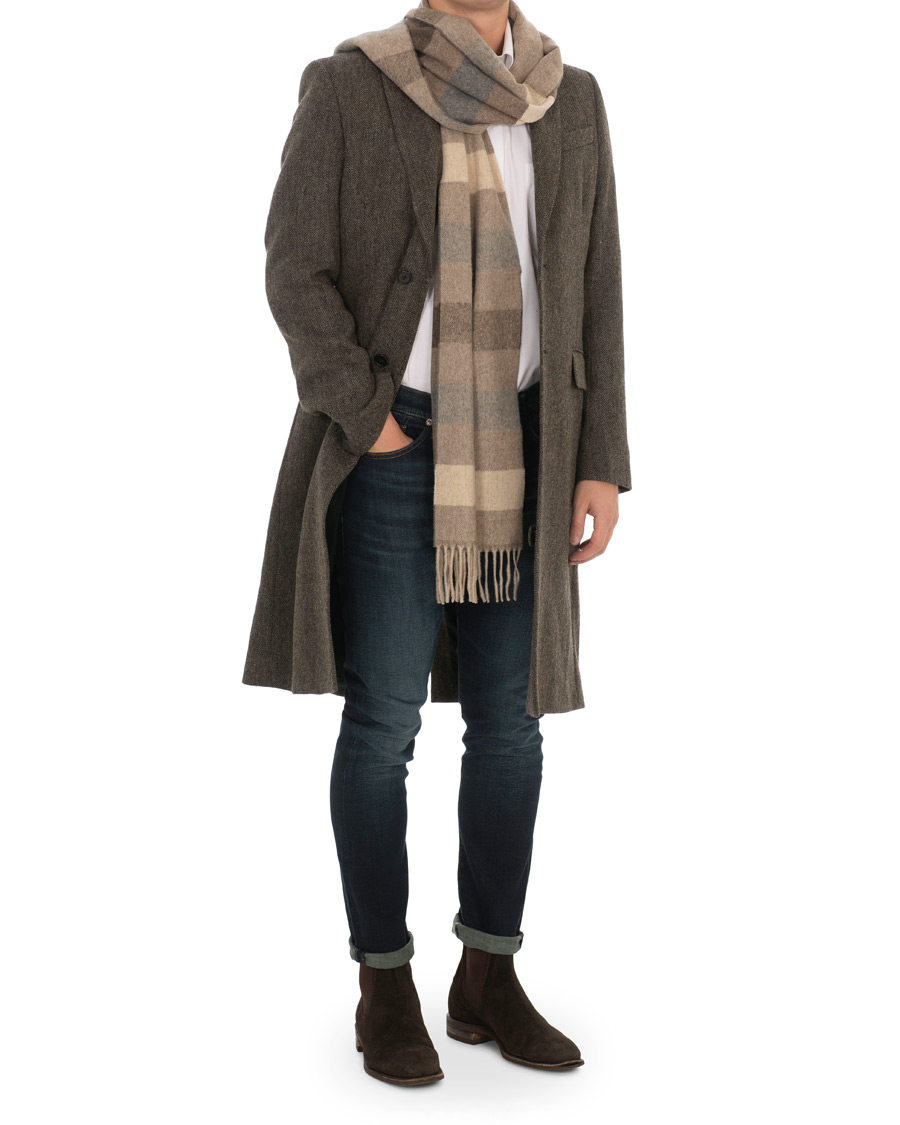 Herren | Jacken | Tiger of Sweden | Coltmar Structured Wool Coat Brown