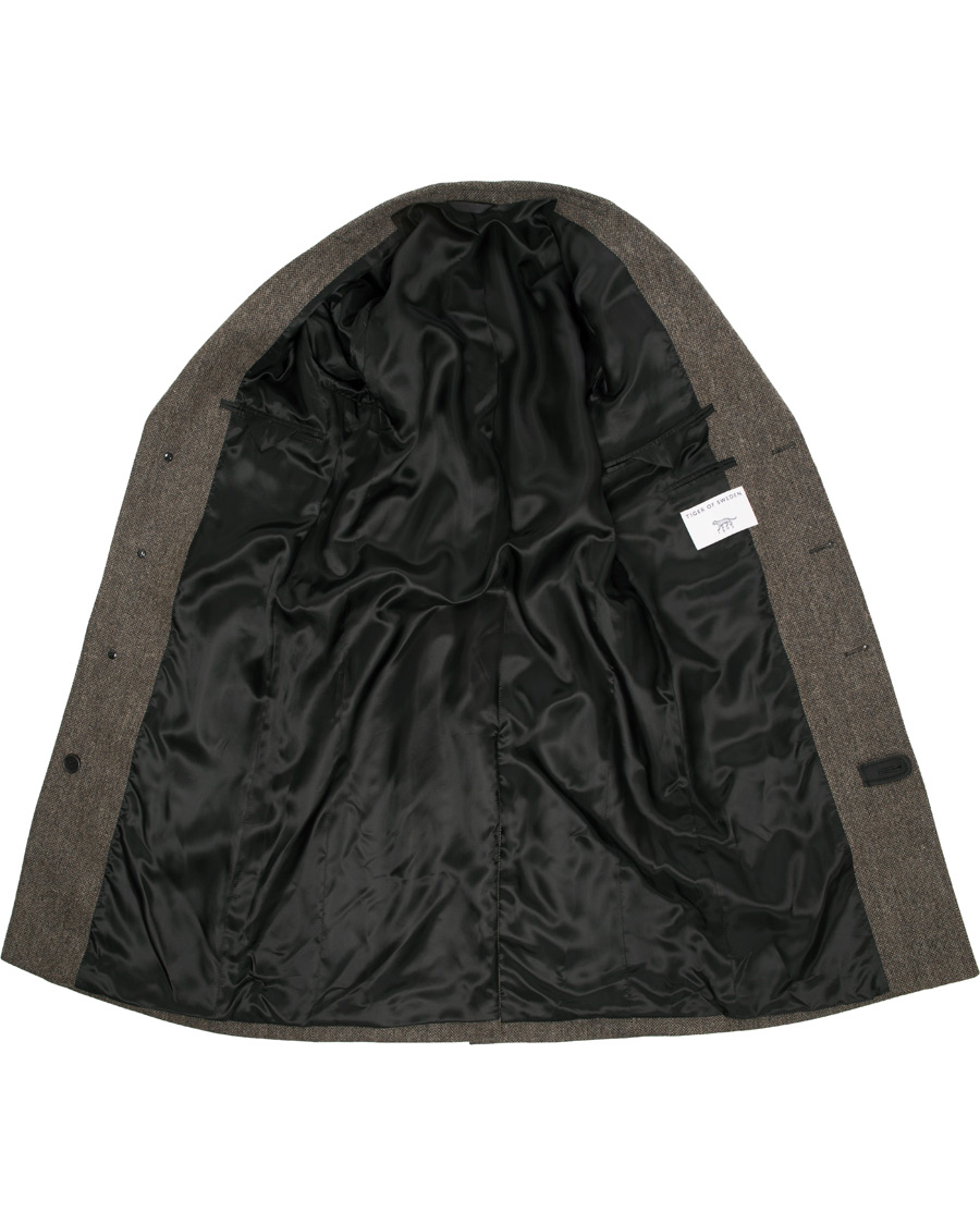 Herren | Jacken | Tiger of Sweden | Coltmar Structured Wool Coat Brown