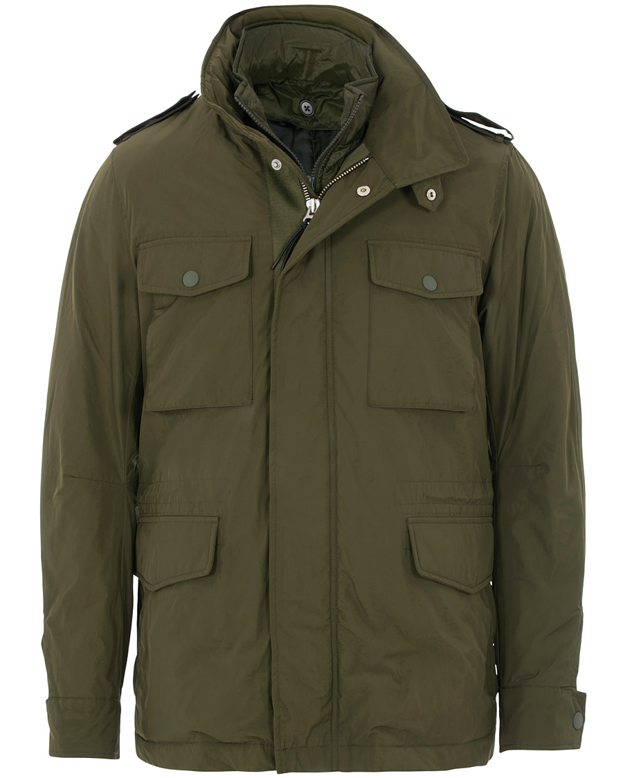 Herren | Jacken | Tiger of Sweden | Ossien Padded Field Jacket Military Green