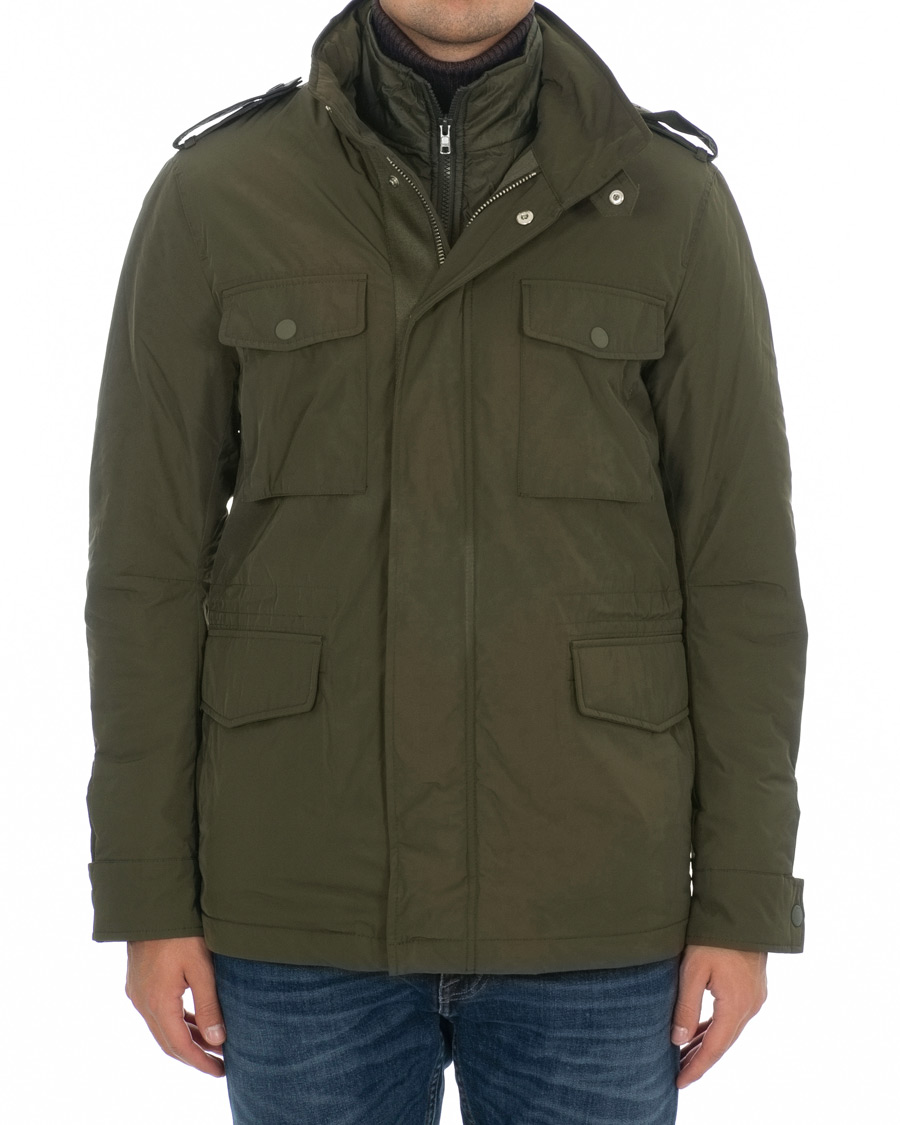 Herren | Jacken | Tiger of Sweden | Ossien Padded Field Jacket Military Green