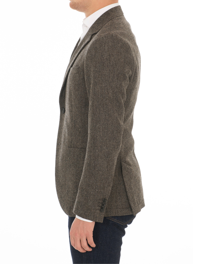 Herren | Sakkos | Tiger of Sweden | Jamot Half Lined Structured Wool Blazer Brown