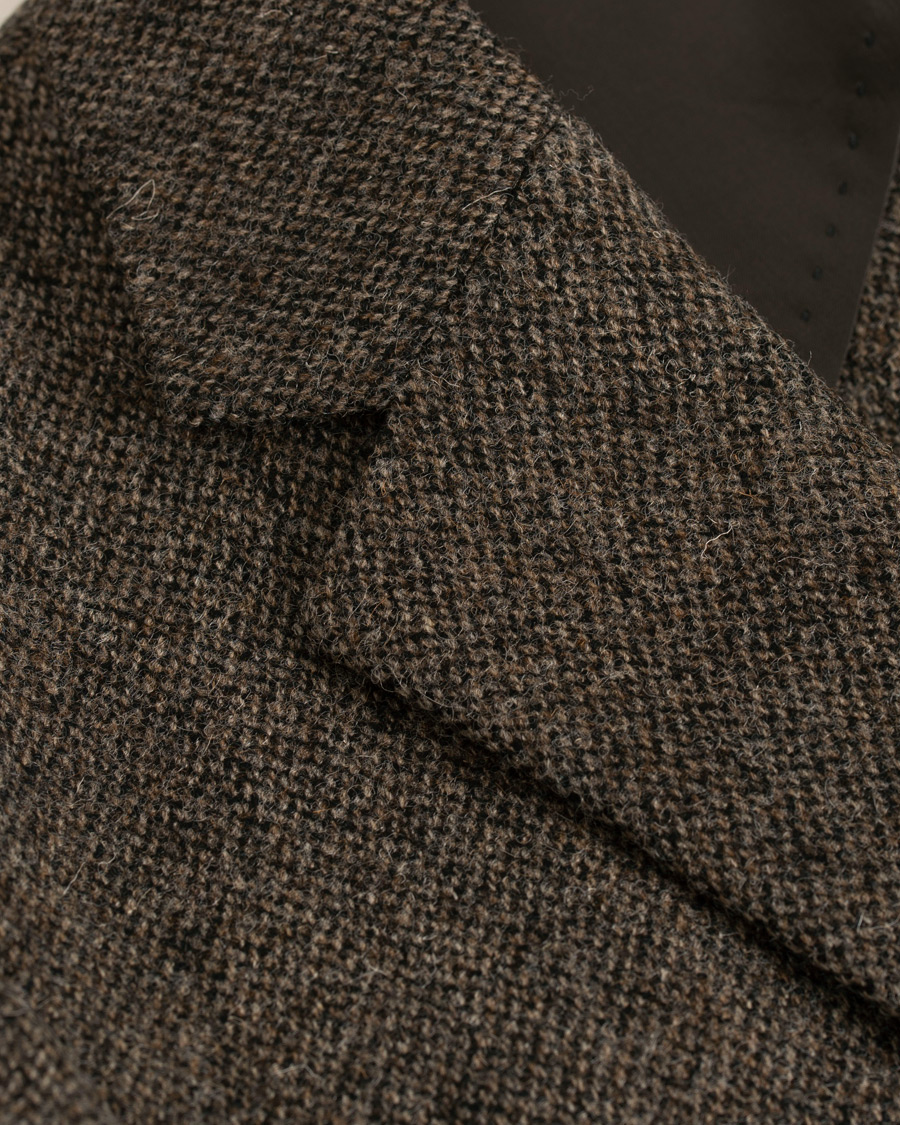 Herren | Sakkos | Tiger of Sweden | Jamot Half Lined Structured Wool Blazer Brown