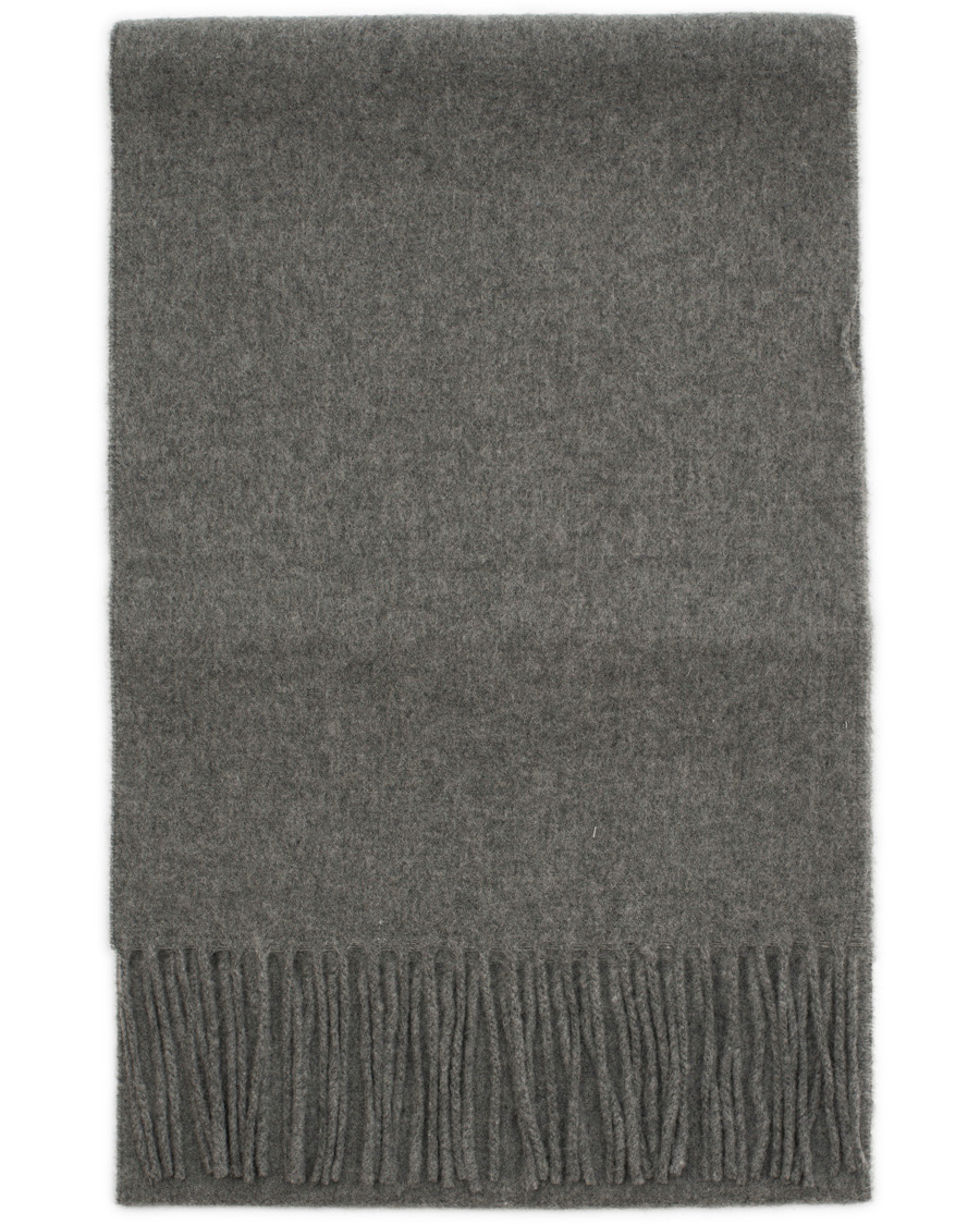 Herren | Tiger of Sweden Berg Wool/Cashmere Scarf Grey | Tiger of Sweden | Berg Wool/Cashmere Scarf Grey
