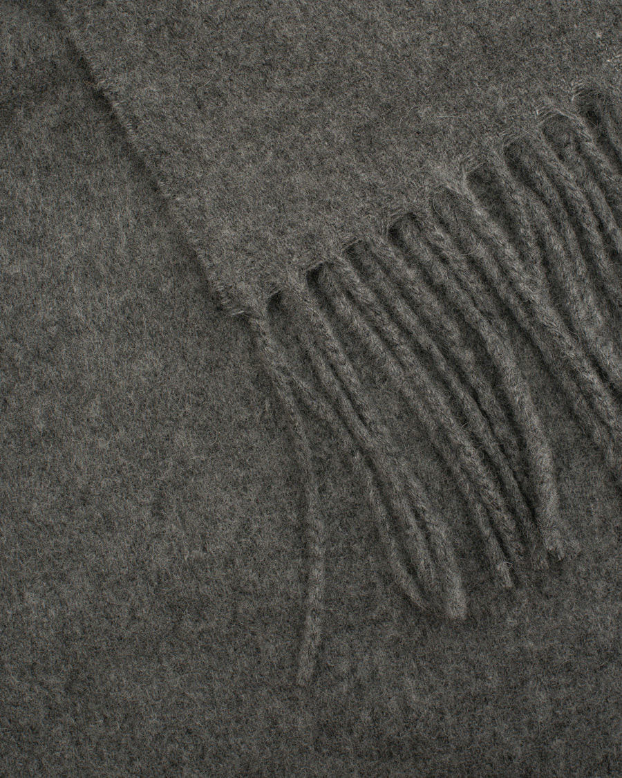 Herren | Tiger of Sweden Berg Wool/Cashmere Scarf Grey | Tiger of Sweden | Berg Wool/Cashmere Scarf Grey