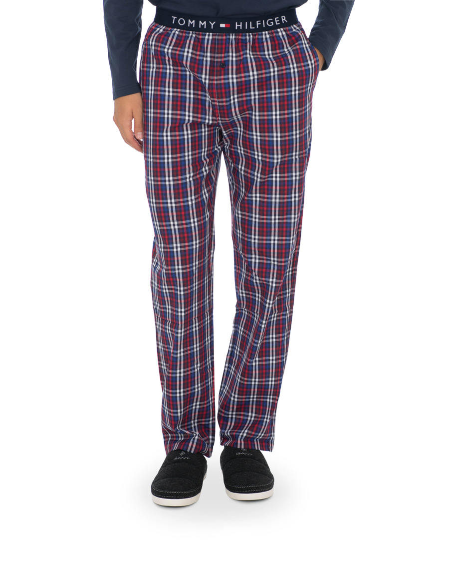 Herren | Unterwäsche | Tommy Hilfiger | Pyjama Set Navy/Red