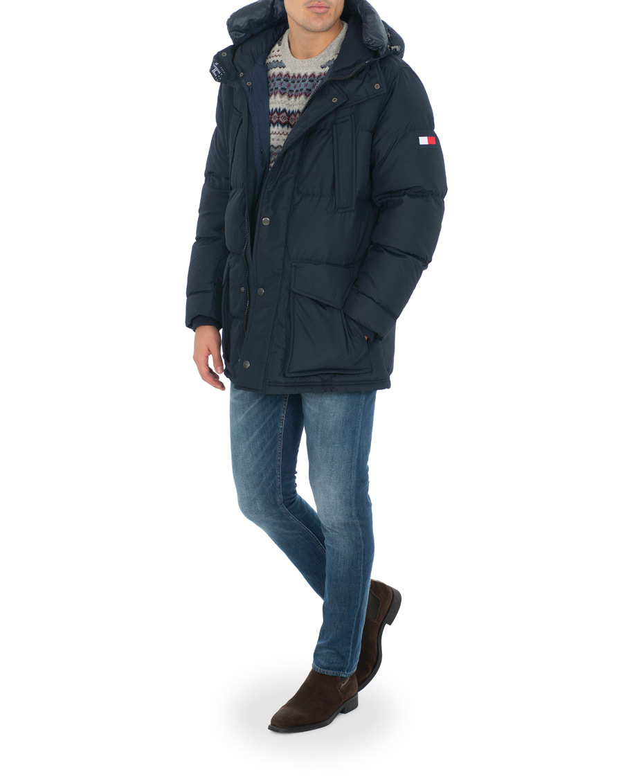 Herren | Jacken | Tommy Hilfiger | Hooded Down Parka Sky Captain