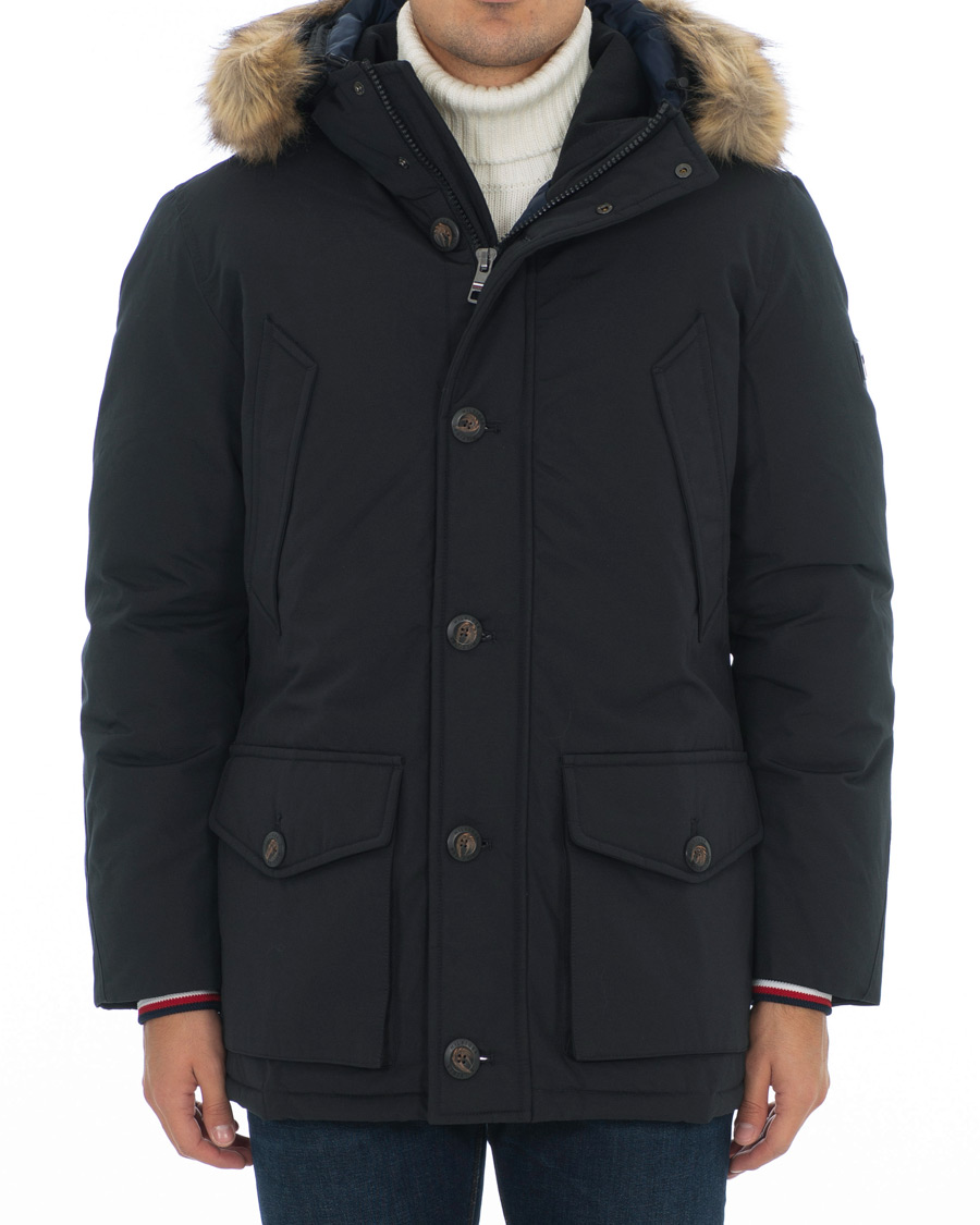 Herren | Jacken | Tommy Hilfiger | Hampton Down Fake Fur Parka Jet Black