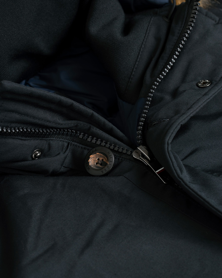 Herren | Jacken | Tommy Hilfiger | Hampton Down Fake Fur Parka Jet Black