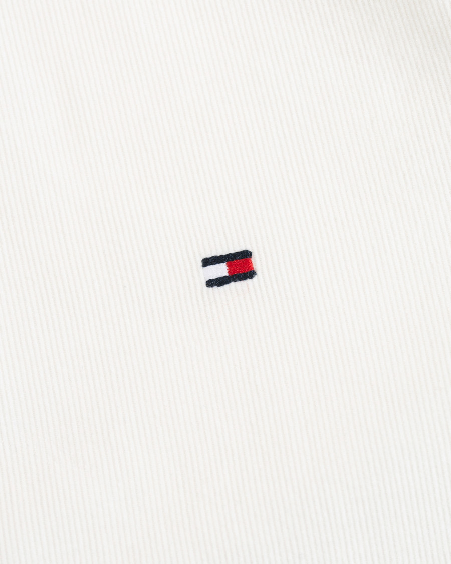 Herren | Hemden | Tommy Hilfiger | Garment Dyed Corduroy Shirt Whisper White