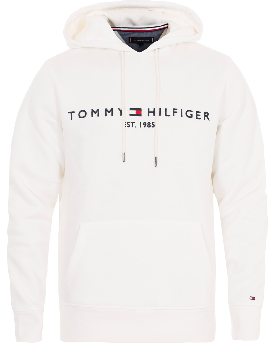 Herren | Pullover | Tommy Hilfiger | Logo Hoodie Snow White