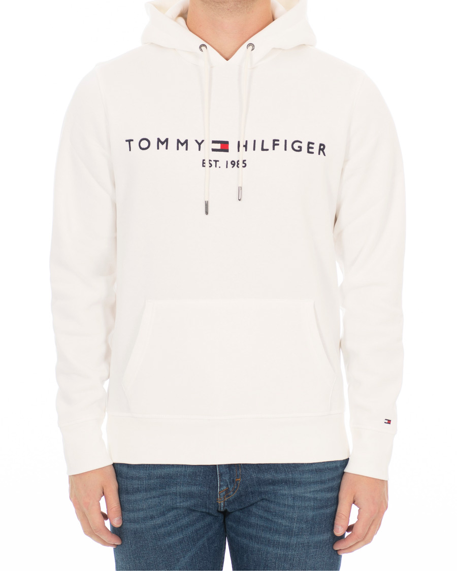 Herren | Pullover | Tommy Hilfiger | Logo Hoodie Snow White