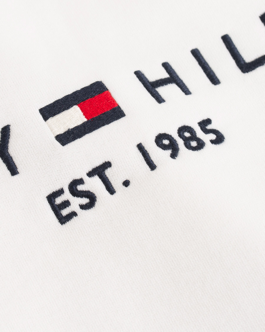 Herren | Pullover | Tommy Hilfiger | Logo Hoodie Snow White