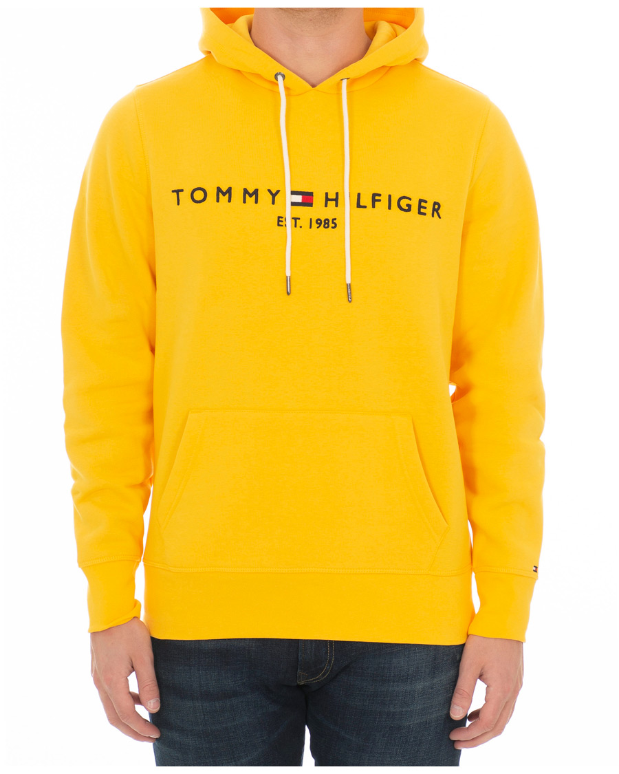 Herren | Pullover | Tommy Hilfiger | Logo Hoodie Spectra Yellow