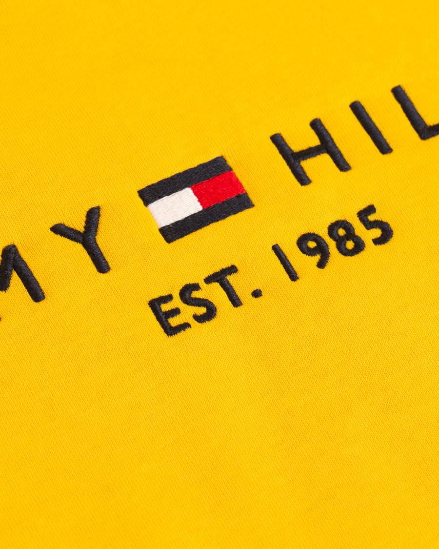 Herren | Pullover | Tommy Hilfiger | Logo Hoodie Spectra Yellow