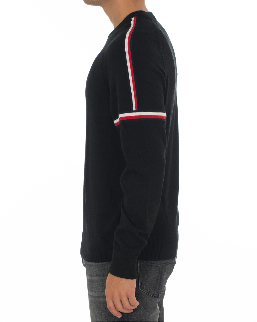 Herren | Pullover | Tommy Hilfiger | Mercedes Benz Stripe Sweatshirt Jet Black