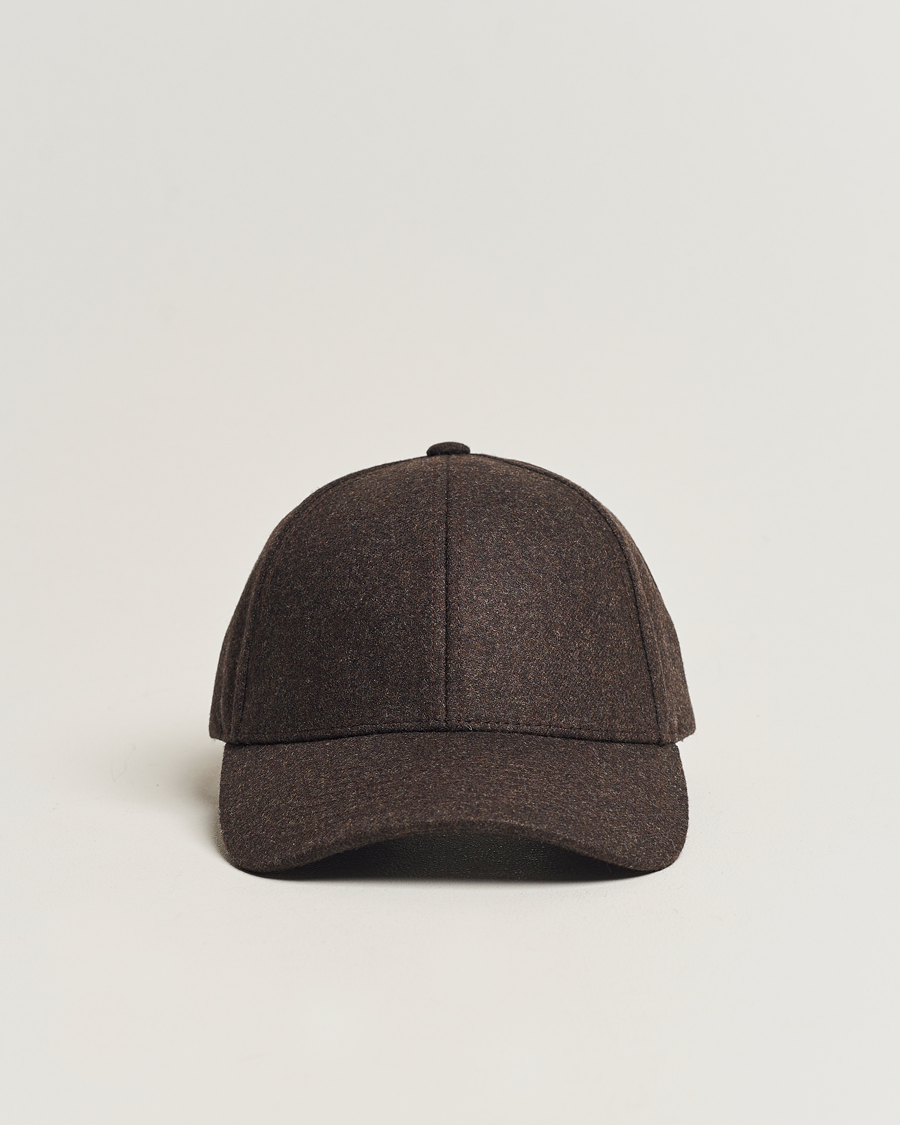 Herren | Varsity Headwear Flannel Baseball Cap Walnut Brown | Varsity Headwear | Flannel Baseball Cap Walnut Brown