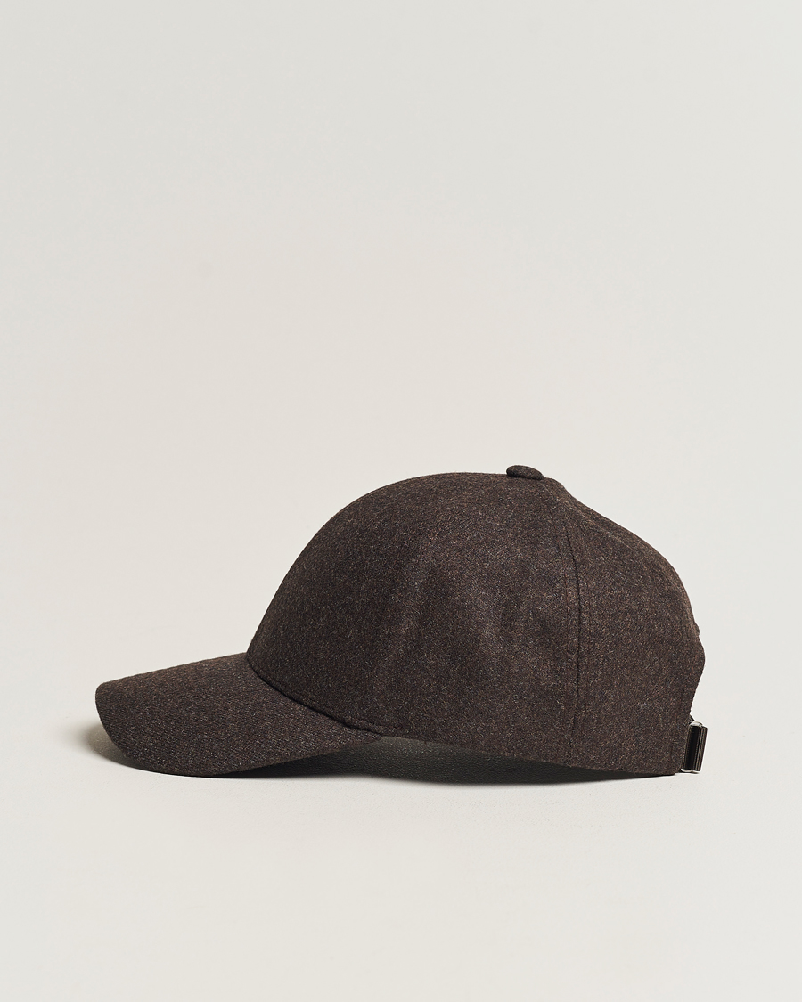 Herren | Varsity Headwear Flannel Baseball Cap Walnut Brown | Varsity Headwear | Flannel Baseball Cap Walnut Brown