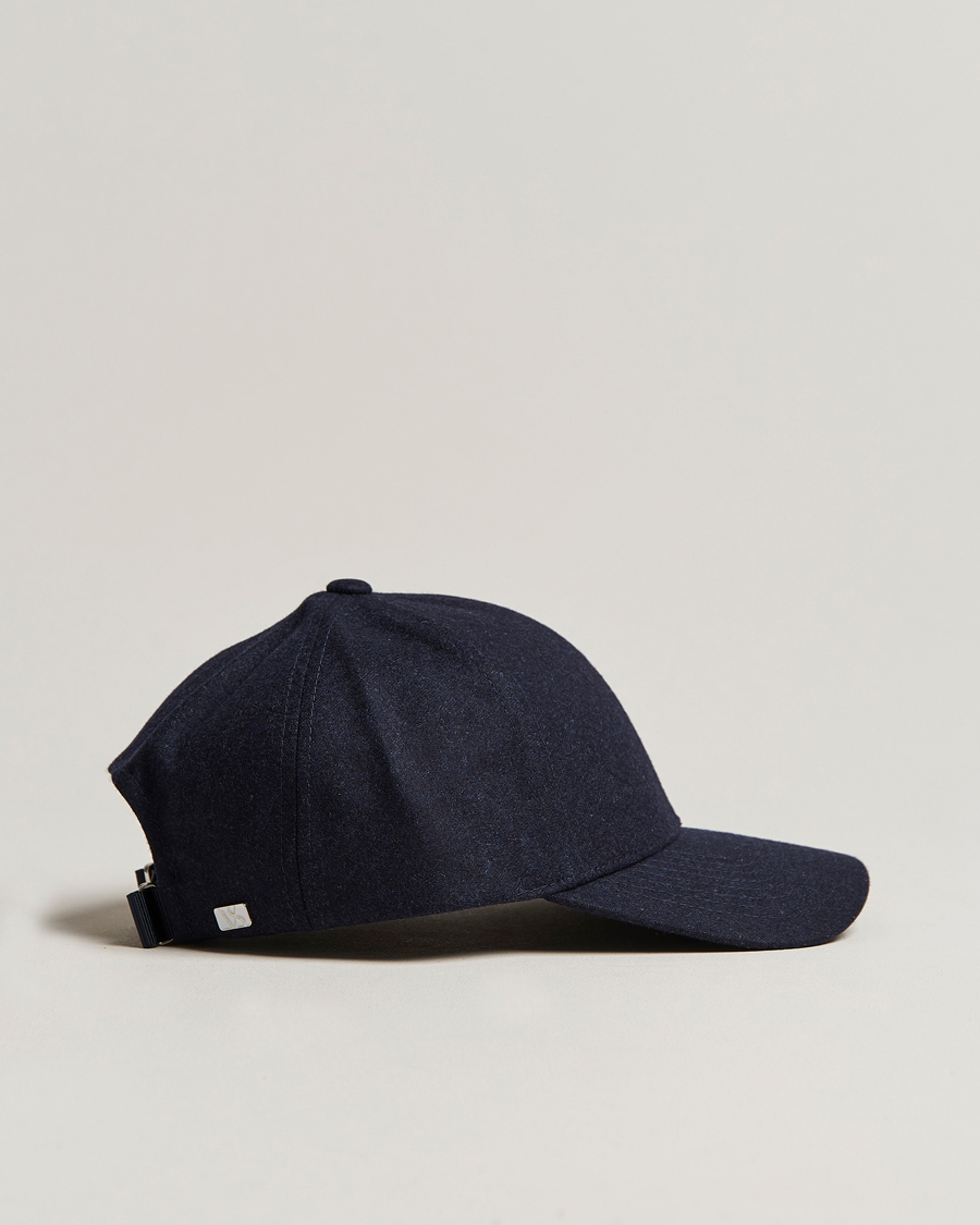 Herren |  | Varsity Headwear | Flannel Baseball Cap Dark Navy