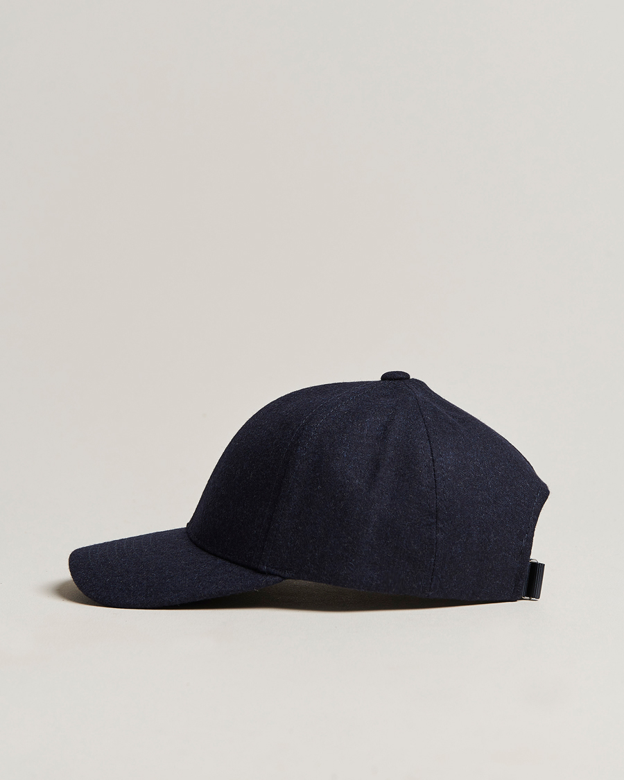 Herren | Varsity Headwear Flannel Baseball Cap Dark Navy | Varsity Headwear | Flannel Baseball Cap Dark Navy