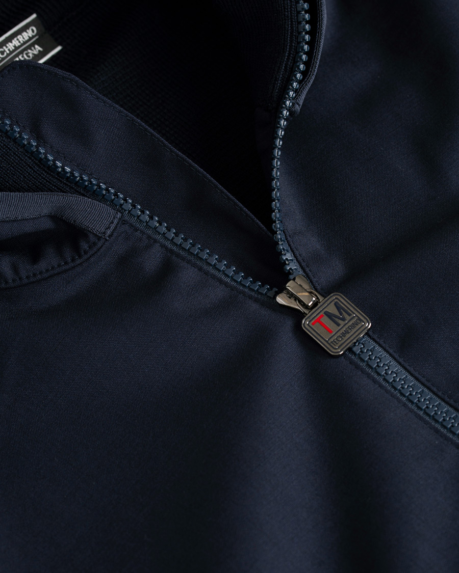 Herren | Jacken | Z Zegna | Techmerino Hybrid Hooded Jacket Navy