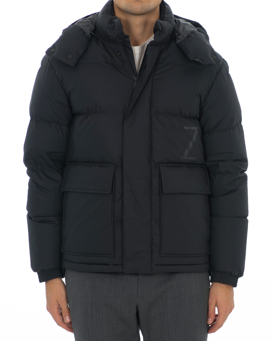 Herren | Jacken | Z Zegna | Techno Cotton Ultra Down Jacket Black