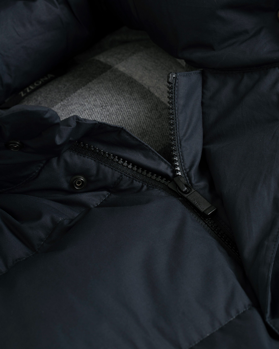 Herren | Jacken | Z Zegna | Techno Cotton Ultra Down Jacket Black