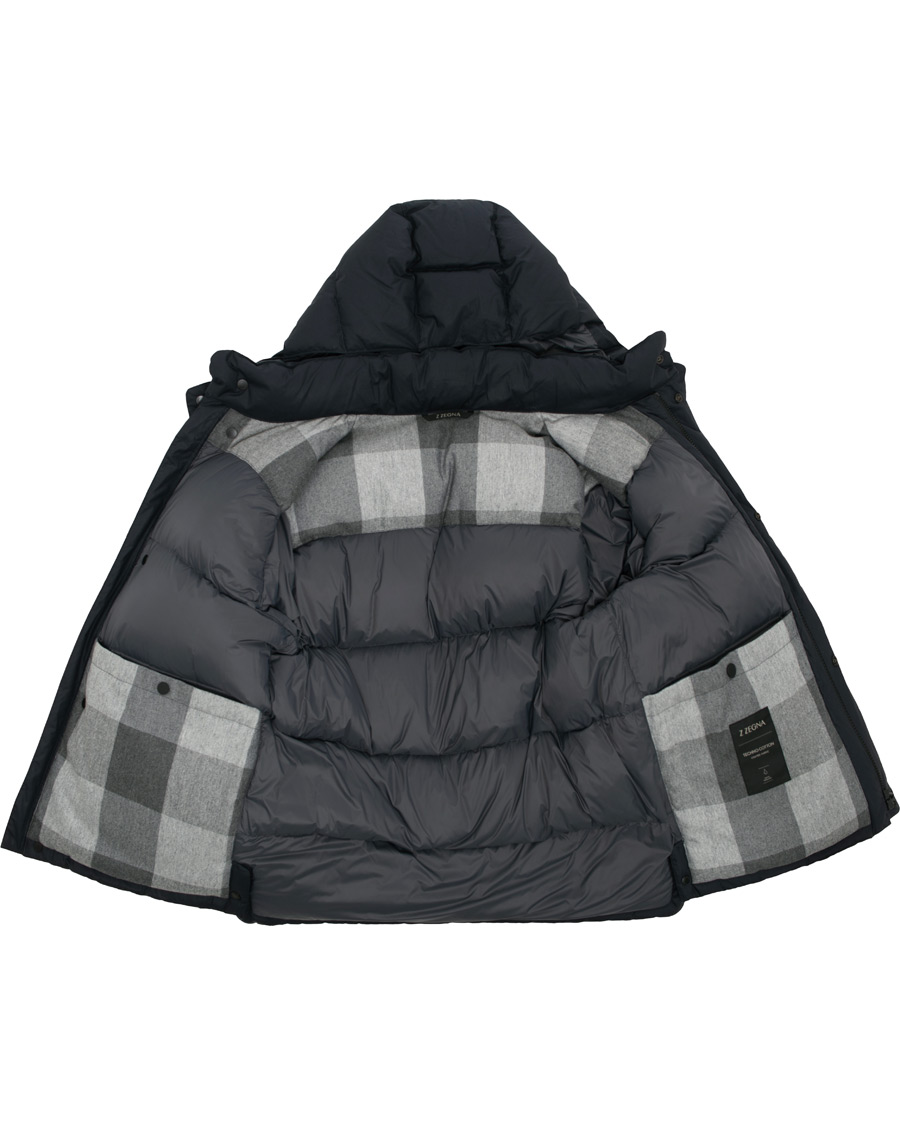 Herren | Jacken | Z Zegna | Techno Cotton Ultra Down Jacket Black
