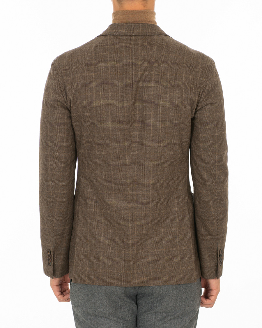 Herren | Sakkos | Boglioli | K Jacket Checked Blazer Brown