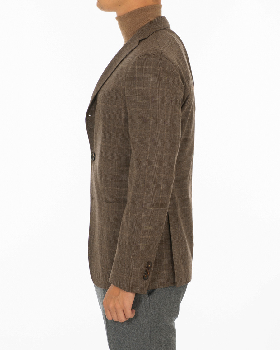 Herren | Sakkos | Boglioli | K Jacket Checked Blazer Brown