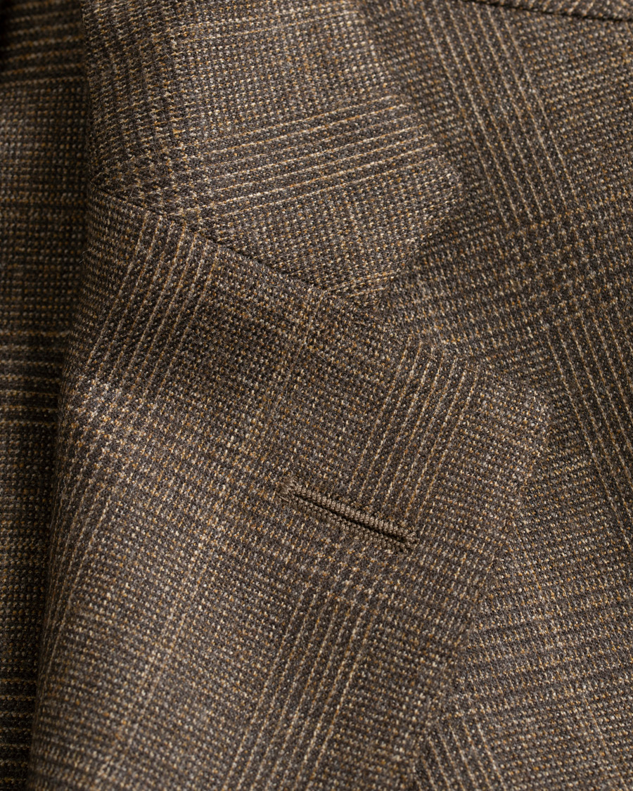 Herren | Sakkos | Boglioli | K Jacket Checked Blazer Brown