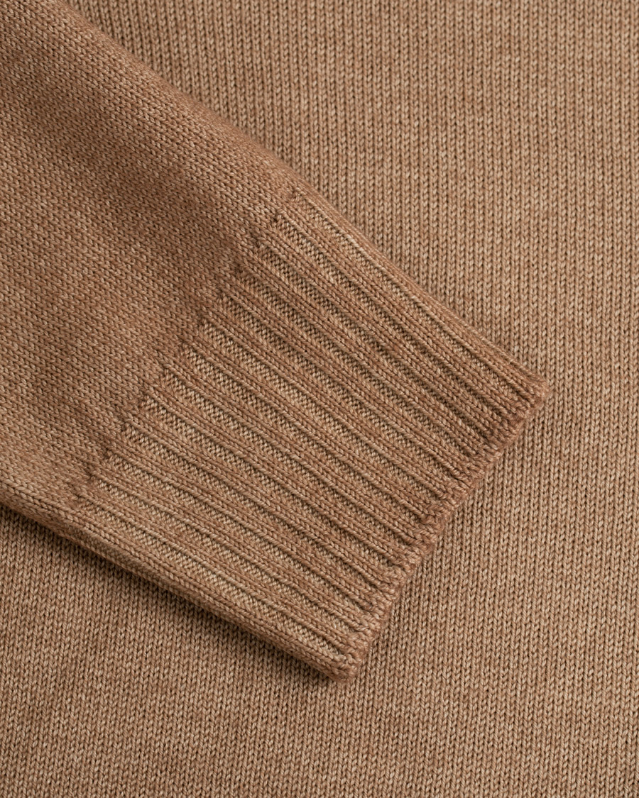 Herren | Pullover | Gran Sasso | Vintage Merino Knitted Rollneck Camel