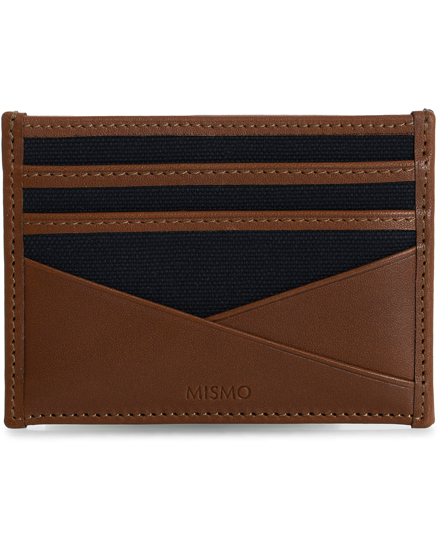 Herren | Mismo M/S Cardholder Midnight Blue/Cuoio | Mismo | M/S Cardholder Midnight Blue/Cuoio