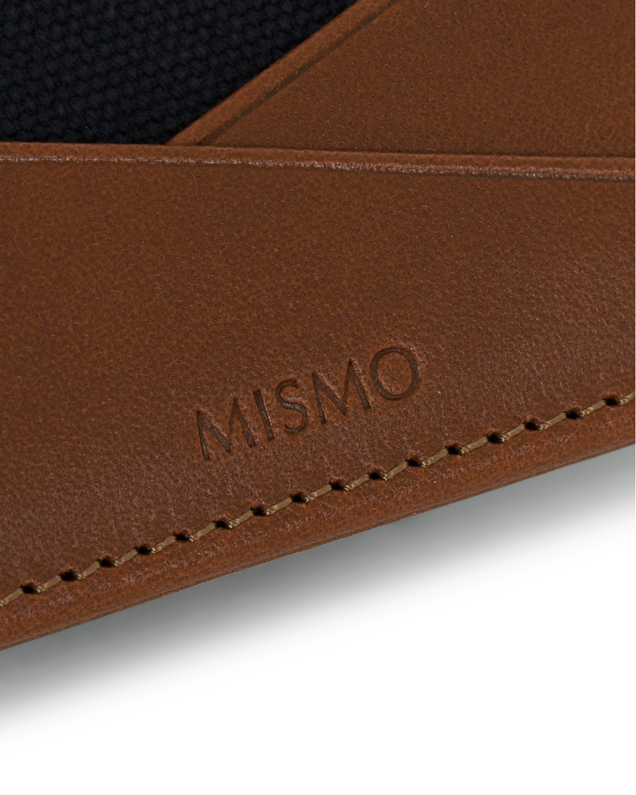 Herren | Mismo M/S Cardholder Midnight Blue/Cuoio | Mismo | M/S Cardholder Midnight Blue/Cuoio