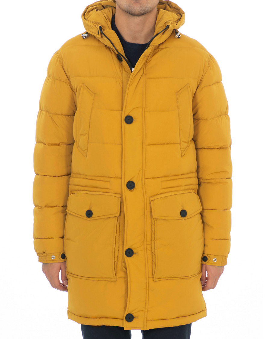 Herren | Jacken | Oscar Jacobson | Clayton Lightweight Puffer Coat Yellow