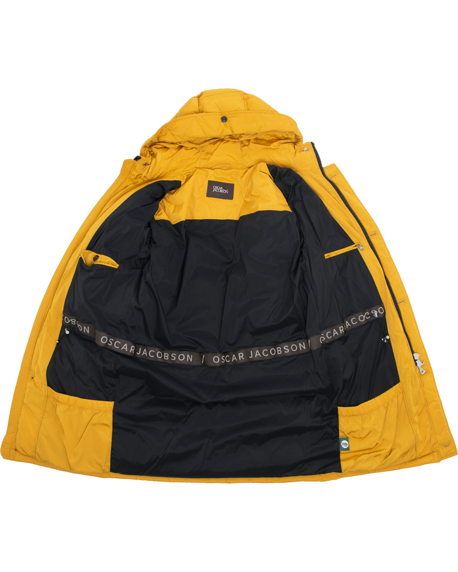 Herren | Jacken | Oscar Jacobson | Clayton Lightweight Puffer Coat Yellow