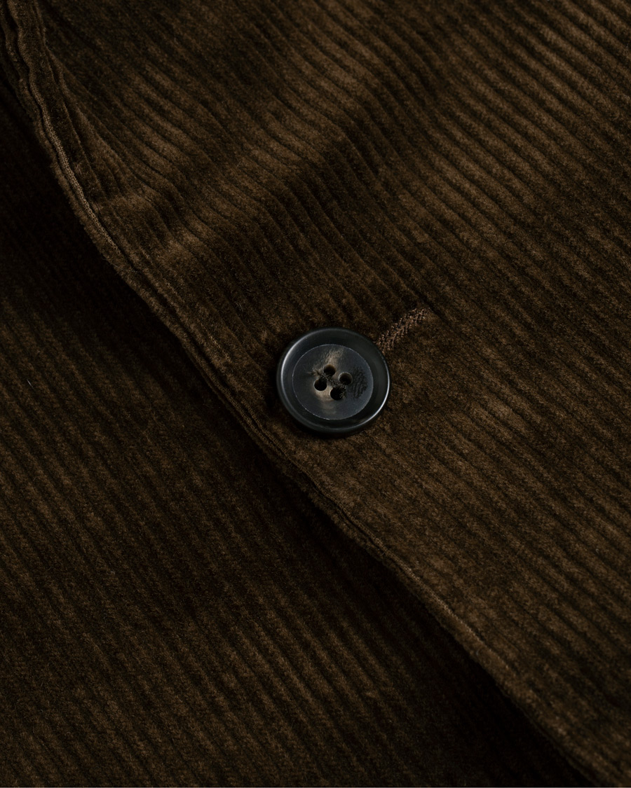 Herren | Sakkos | Oscar Jacobson | Einar Patch Pocket Corduroy Blazer Tobacco