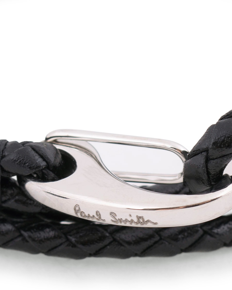 Herren | Paul Smith Leather Wrap Bracelet Black | Paul Smith | Leather Wrap Bracelet Black