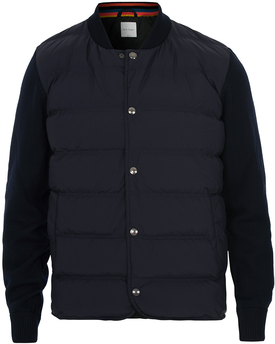 Herren | Jacken | Paul Smith | Hybrid Down Bomber Jacket Navy