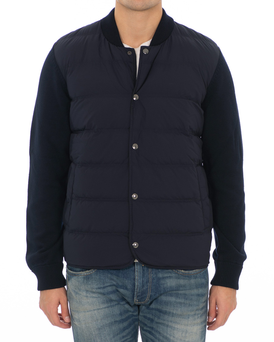 Herren | Jacken | Paul Smith | Hybrid Down Bomber Jacket Navy