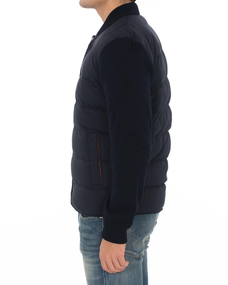 Herren | Jacken | Paul Smith | Hybrid Down Bomber Jacket Navy