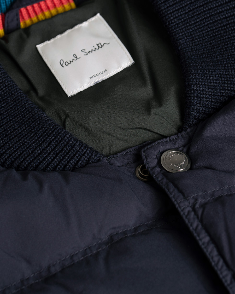 Herren | Jacken | Paul Smith | Hybrid Down Bomber Jacket Navy